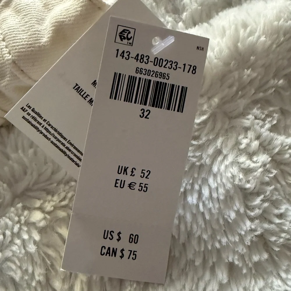 Abercrombie & Fitch Cream Studded Mini Skirt - Picture 5 of 7